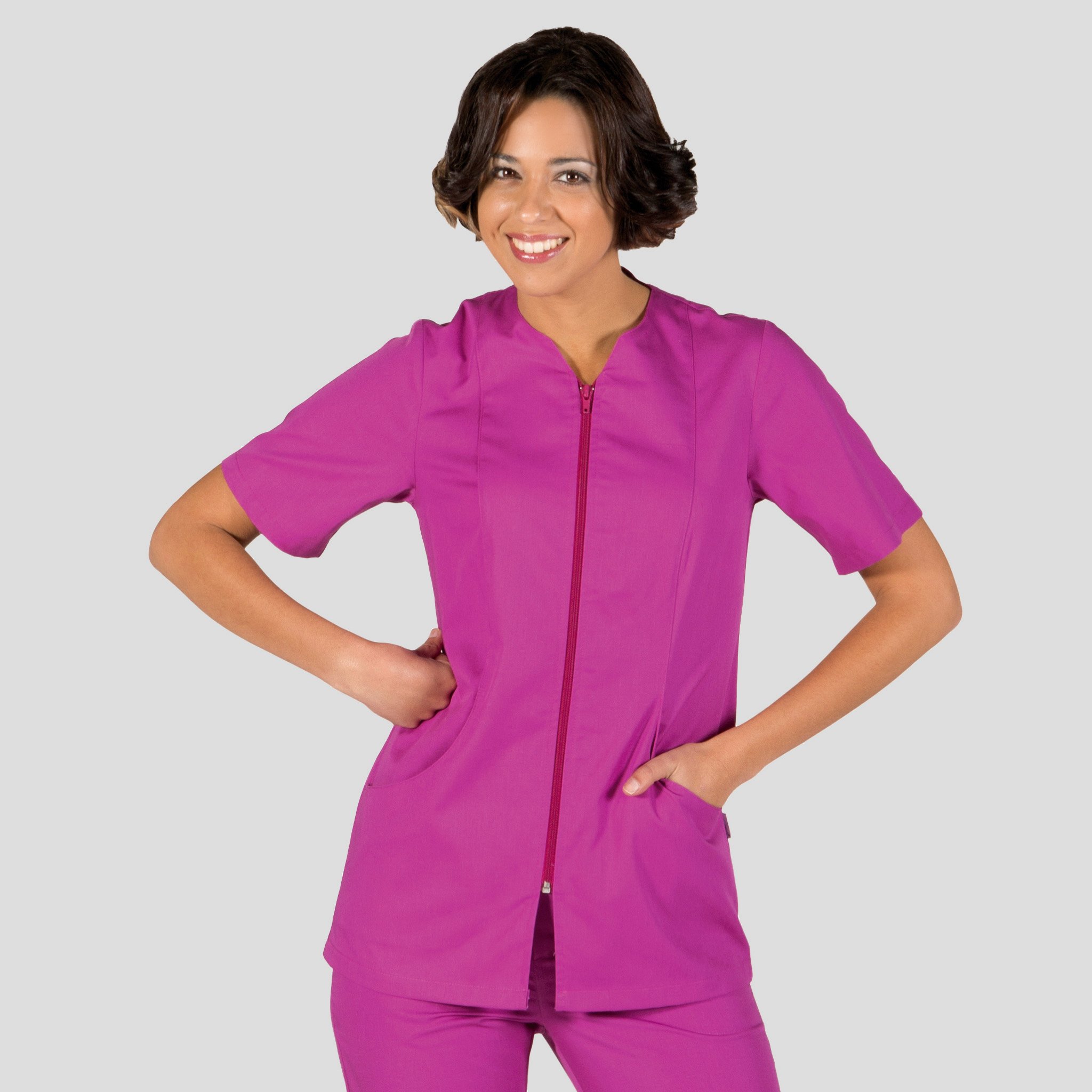 chaqueta sanitaria en sarga